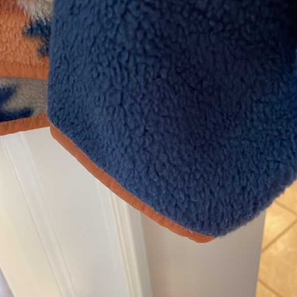 Liv Aztek Pullover large Orange, blue, brown - Picture 6 of 6